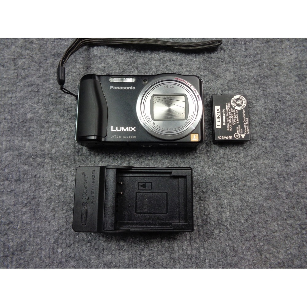 Panasonic Lumix DMC-ZS19 14.1MP Digital Camera w Leica 20x Zoom Black
